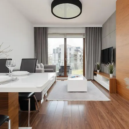 Silver Glam Apartment In Wilanow By Noclegi Renters Warsaw Exterior photo
