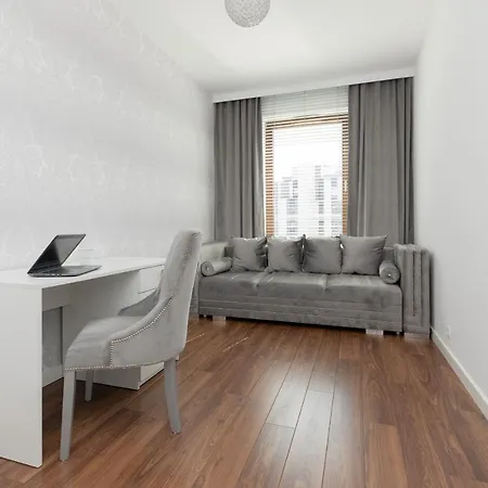 Silver Glam Apartment In Wilanow By Noclegi Renters Warsaw Exterior photo